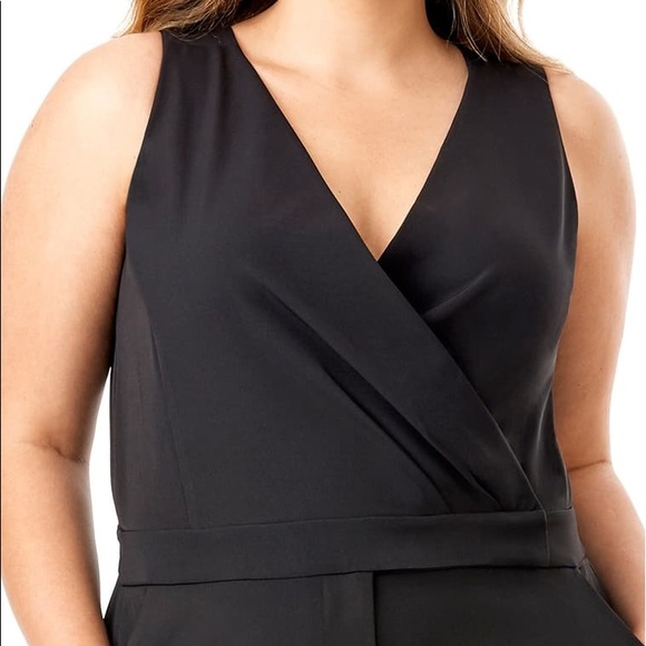 MYNT 1972 Lace-Up Back Wide Leg Jumpsuit - Picture 2 of 9